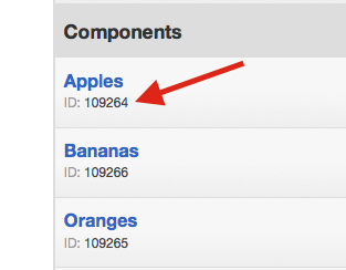 New Component Order